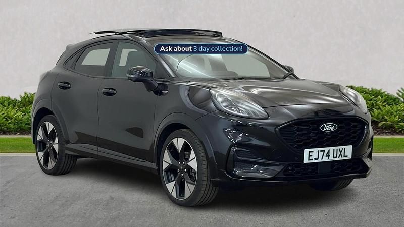 Black Used 2024 Ford Puma ST-Line X Hatchback | £22,250 - Image 1/2
