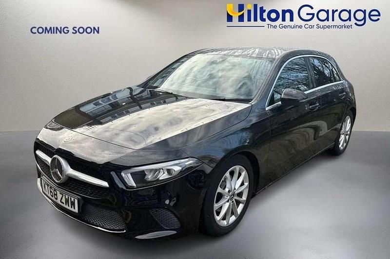 Used Mercedes A180 136 HP (100 kW) 2018 Black Hatchback