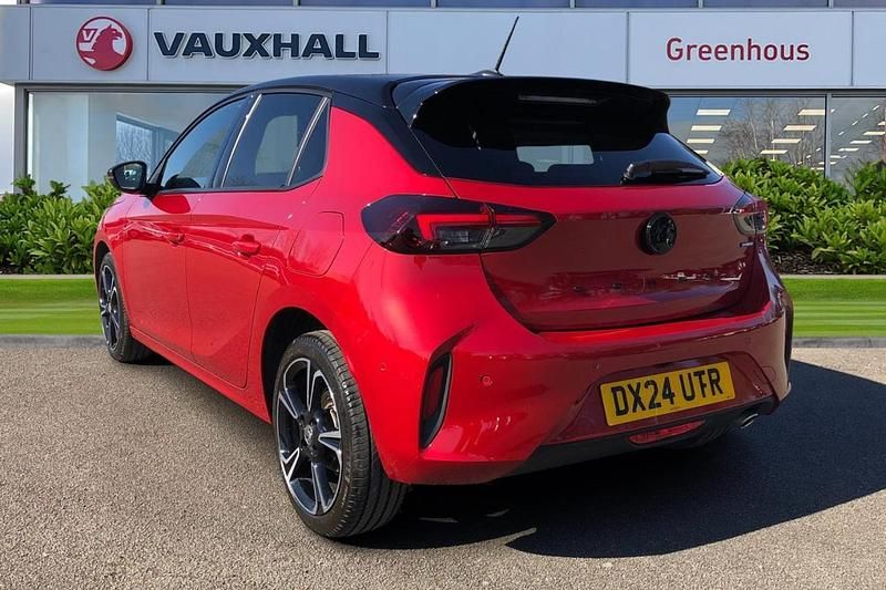 Used Vauxhall Corsa GSe 99 HP (72 kW) 2024 Red Hatchback