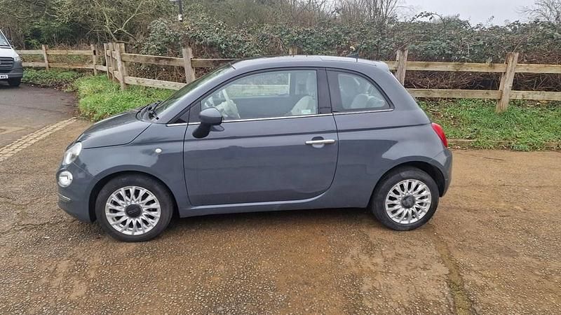 Used Fiat 500 Lounge 69 HP (50 kW) 2019 Grey Hatchback