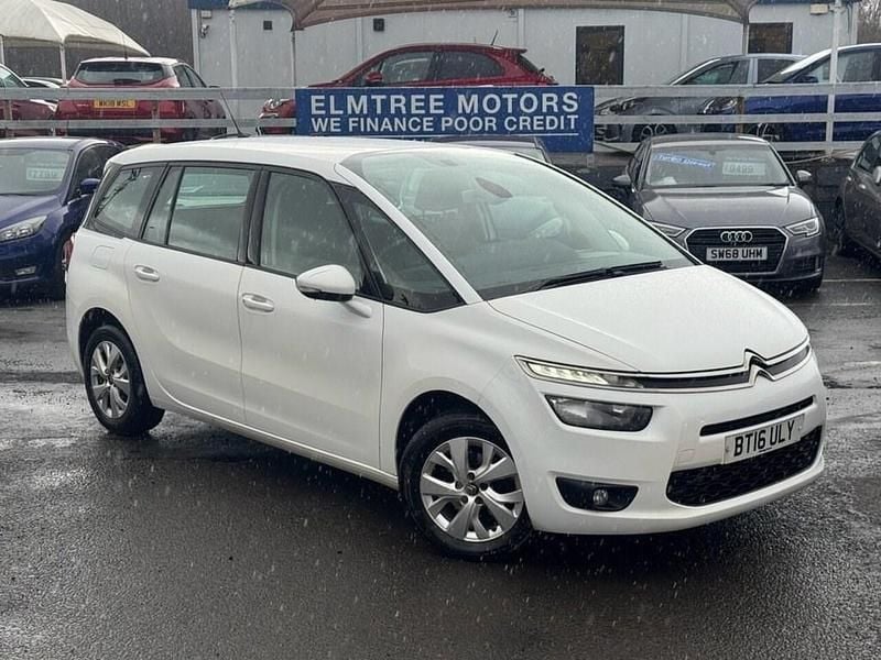 Used Citroën Grand C4 Picasso VTR Sport 120 HP (88 kW) 2016 White MPV
