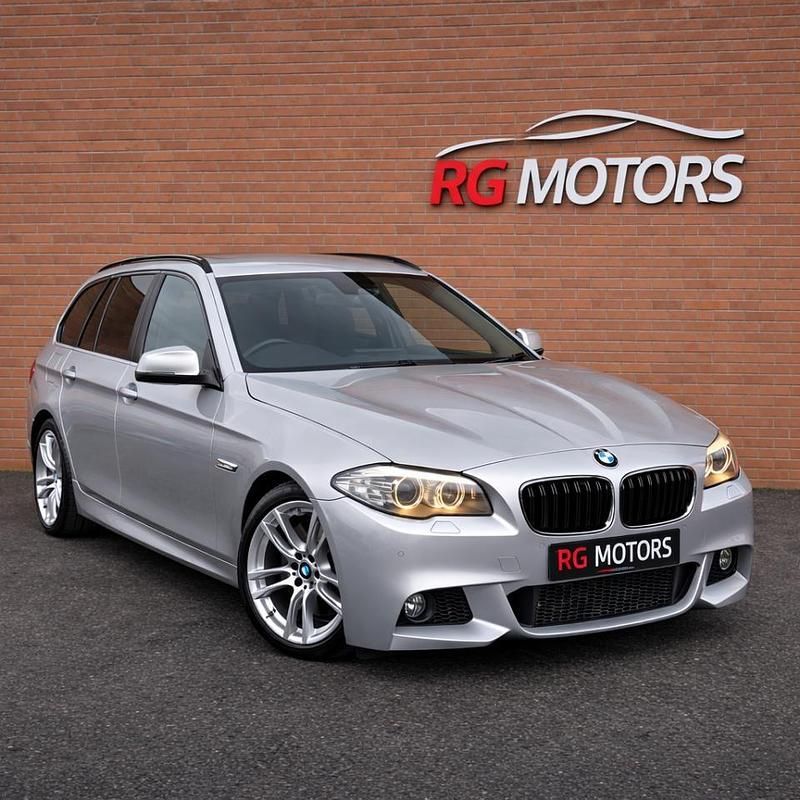 Used BMW 520 M Sport 181 HP (133 kW) 2012 Silver Estate