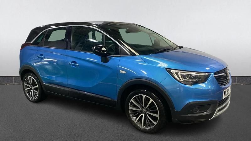 Used Vauxhall Crossland X Elite 83 HP (61 kW) 2019 Blue SUV