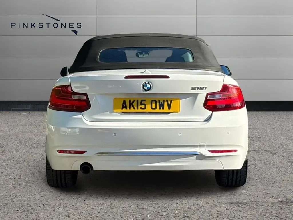 Używany BMW 218 Luxury Line 2015 Biały Kabriolet