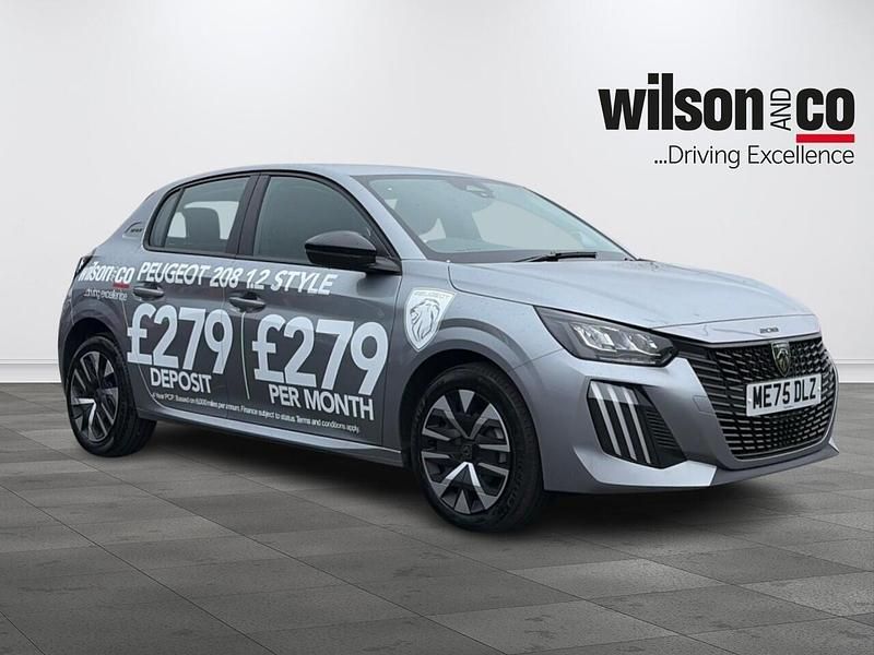 New Peugeot 208 Style 101 HP (74 kW) 2026 Grey Hatchback