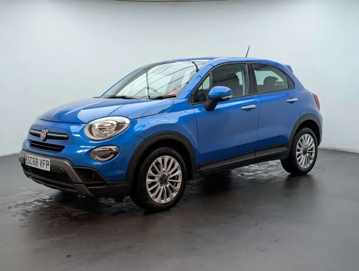 Używany Fiat 500X Cross 2019 Niebieski SUV