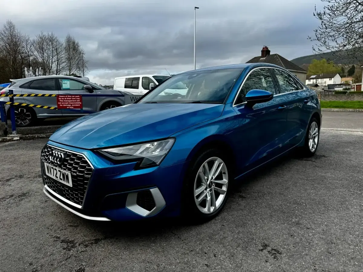 Used Audi A3 Sport 110 HP (80 kW) 2022 Blue Sedan