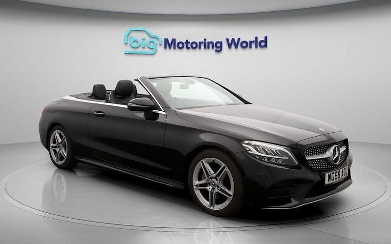 Used 2020 Mercedes C200 AMG line Cabriolet | £18,800 (Super price) - Image 1/4