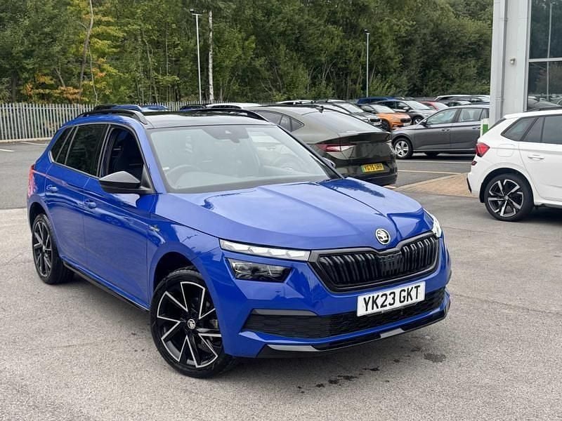 Blue Used 2023 Skoda Kamiq Monte Carlo SUV | £19,895 (Fair price) - Image 1/4