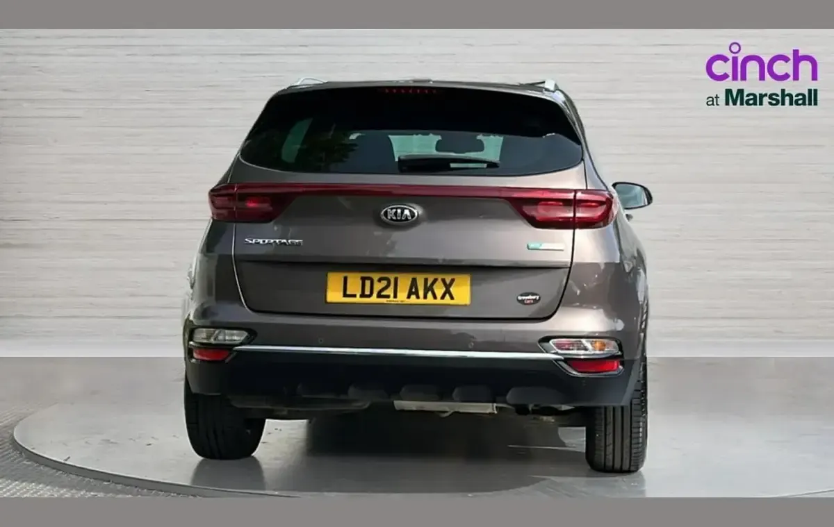 Used Kia Sportage 136 HP (100 kW) 2021 Brown SUV