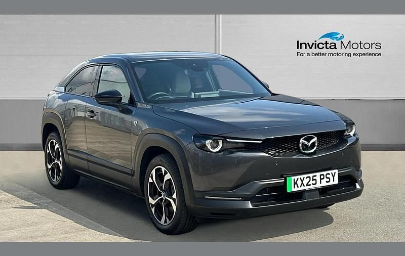 Grey Used 2025 Mazda MX30 Exclusive-Line SUV | £22,250 (Expensive) - Image 1/4