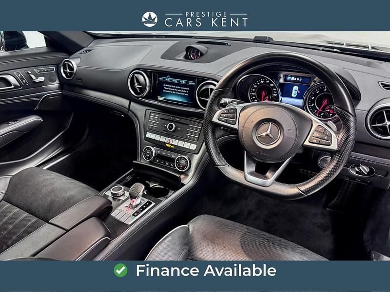 Used Mercedes SL400 AMG Line Premium 367 HP (269 kW) 2019 Black Cabriolet