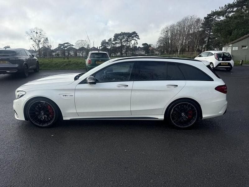 Used Mercedes C63 AMG Premium 2018 White Estate