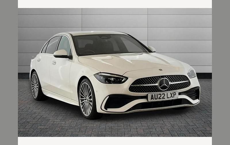 Used Mercedes C200 AMG Line Premium 200 HP (147 kW) 2022 White Sedan