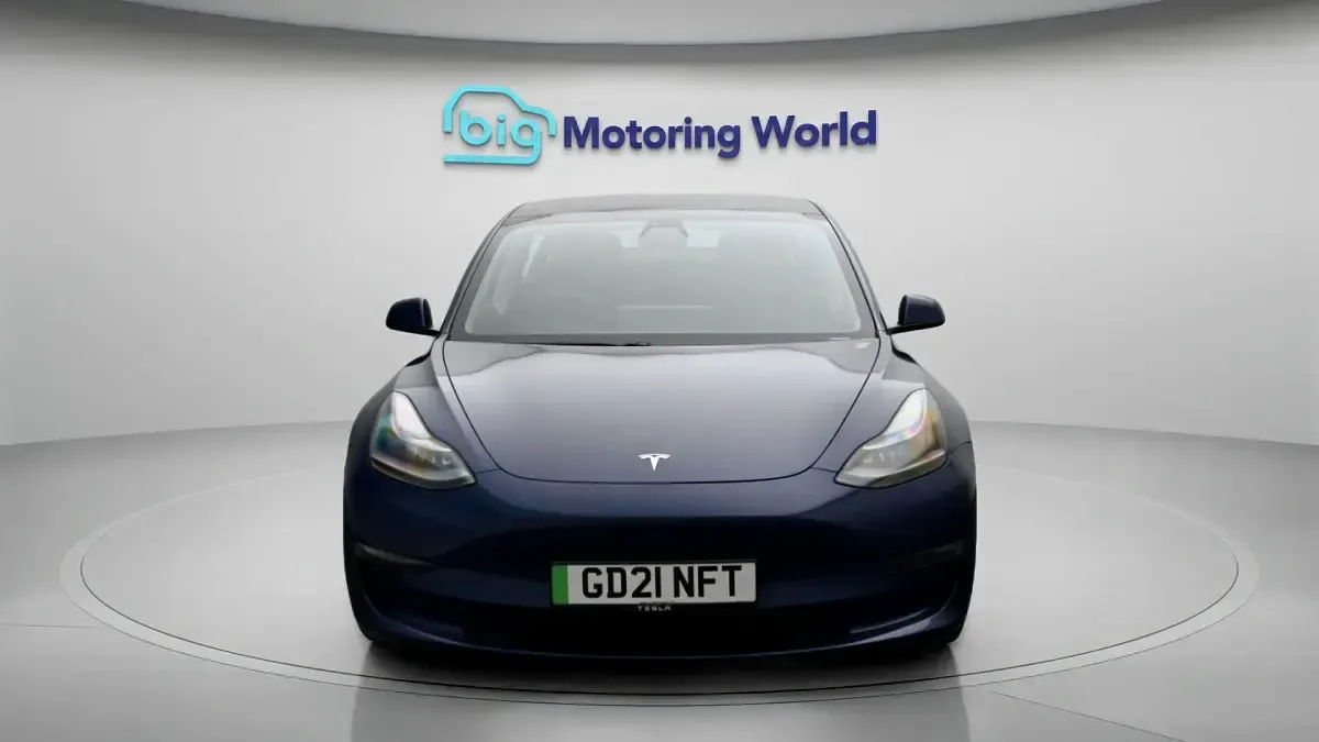 Used Tesla Model 3 344 kW (469 HP) 2021 Blue Sedan
