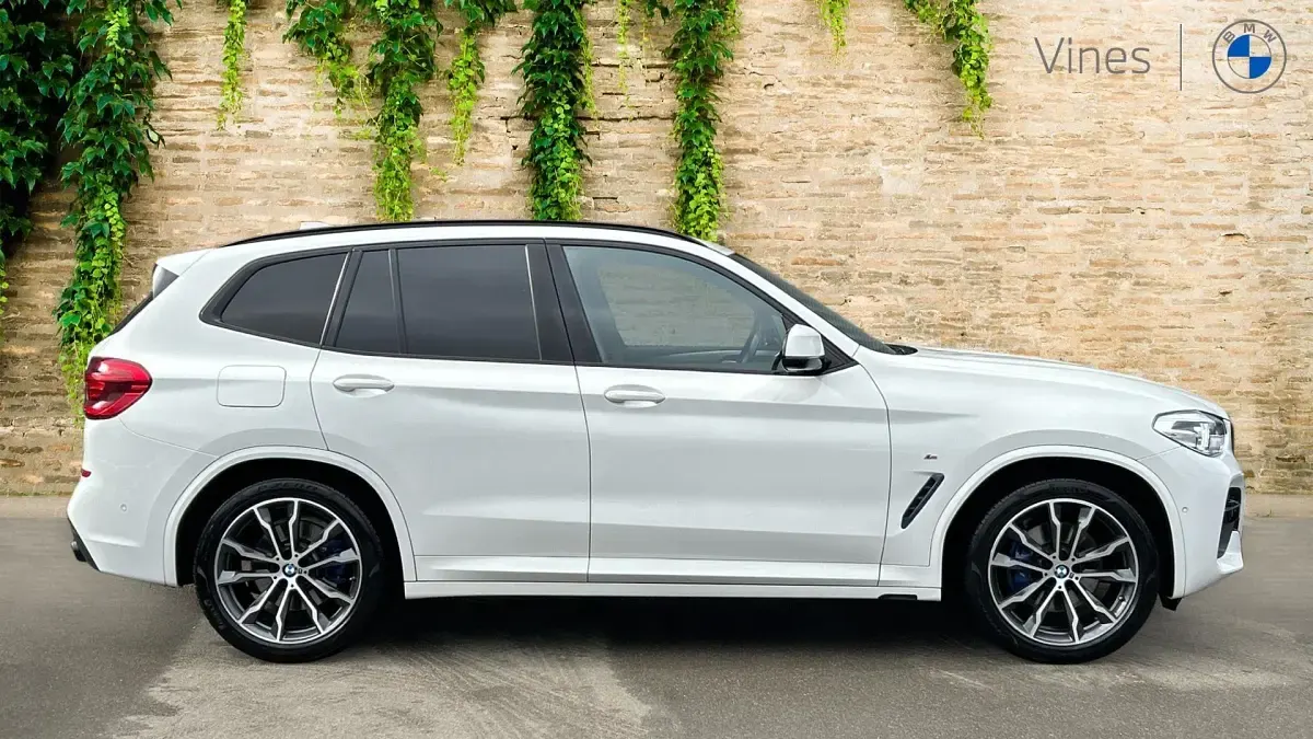 Used BMW X3 M Sport 190 HP (139 kW) 2020 White SUV
