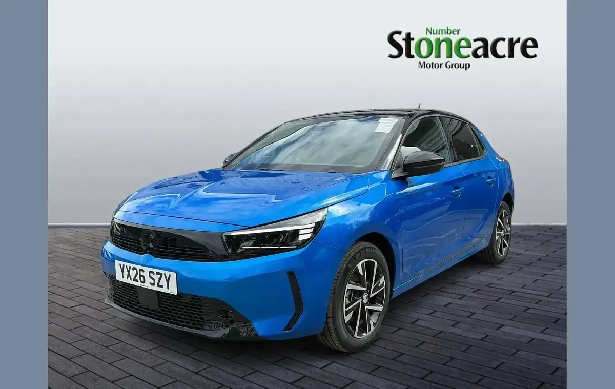 New Vauxhall Corsa 99 HP (72 kW) 2026 Blue Hatchback