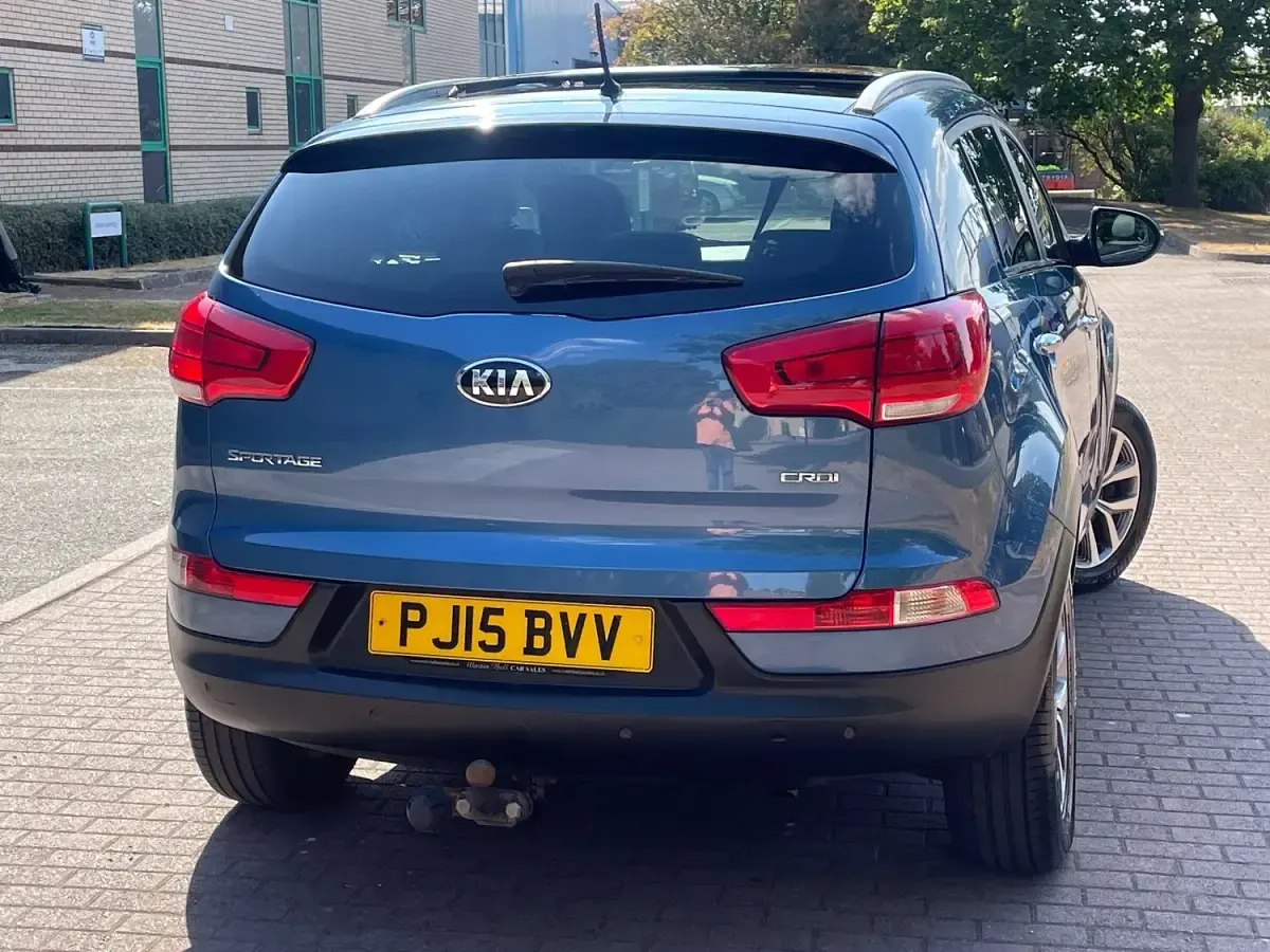 Used Kia Sportage 134 HP (98 kW) 2015 Blue SUV