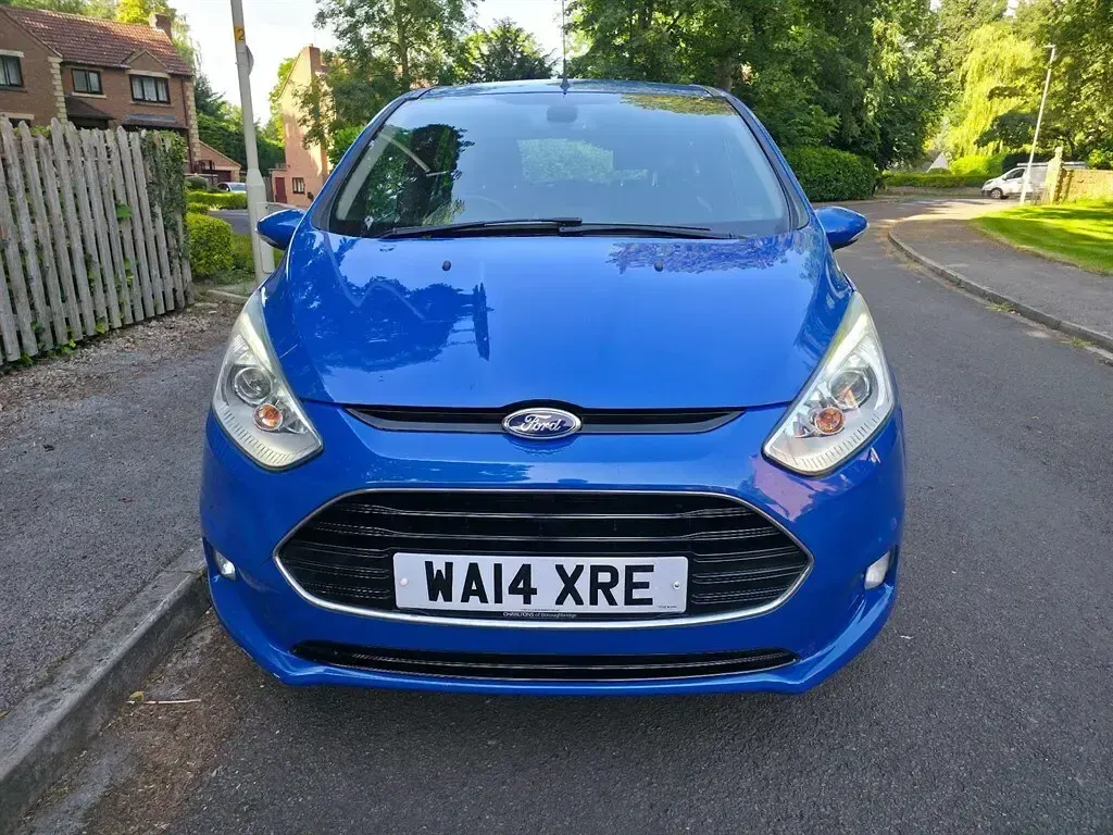 Used Ford B-MAX Titanium 105 HP (77 kW) 2014 Blue MPV