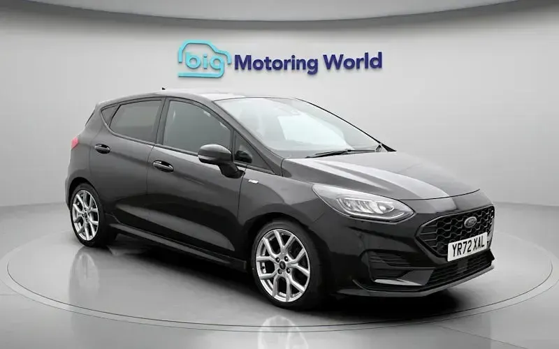 Second-hand Ford Fiesta ST-Line 125 CP (91 kW) 2022 Negru Hatchback