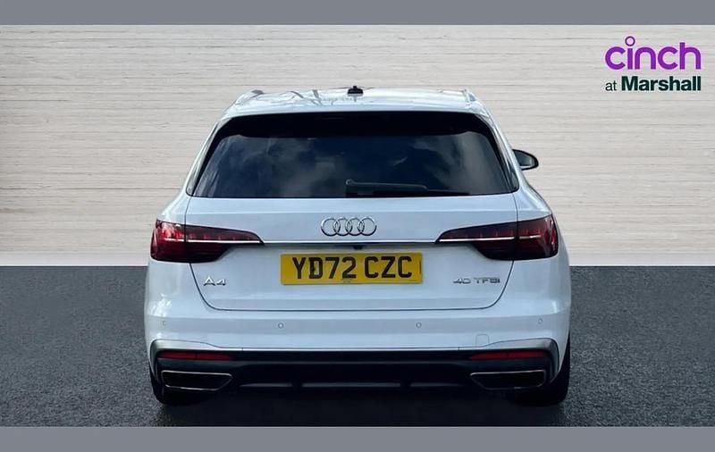Used Audi A4 S-Line 204 HP (150 kW) 2022 White Estate