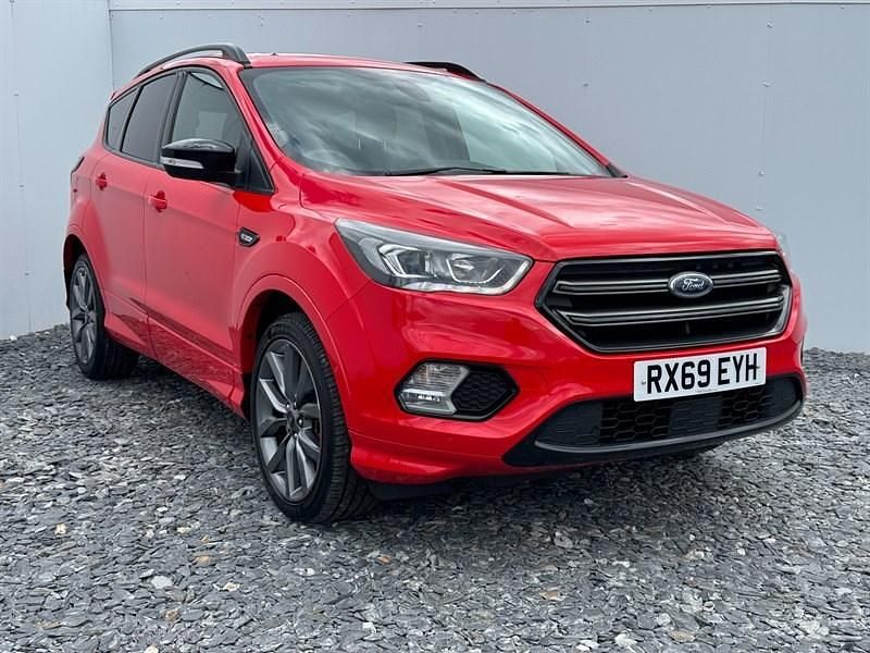 Red Used 2019 Ford Kuga ST-Line SUV | £12,500 (Fair price) - Image 1/4