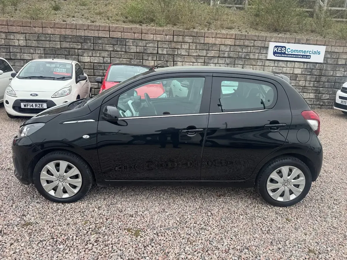 Used Peugeot 108 Active 68 HP (50 kW) 2014 Black Hatchback