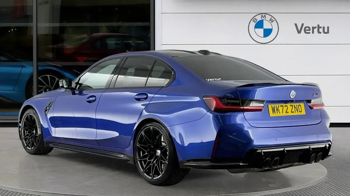 Used BMW M3 Competition Edition 510 HP (375 kW) 2022 Blue Sedan