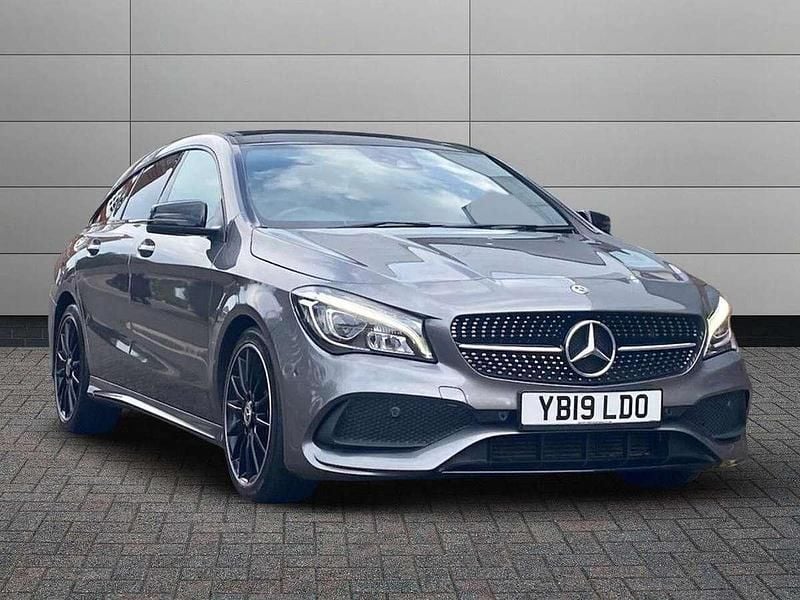 Grey Used 2019 Mercedes CLA220 Shooting Brake AMG line Estate | £16,990 (Fair price) - Image 1/4