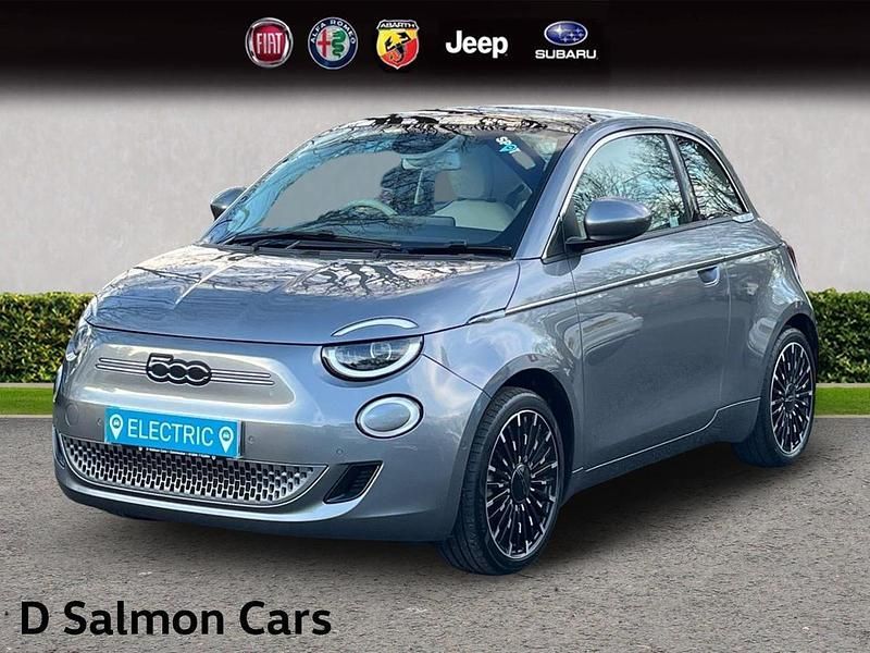 Used Fiat 500e La Prima 85 kW (116 HP) 2022 Grey Hatchback