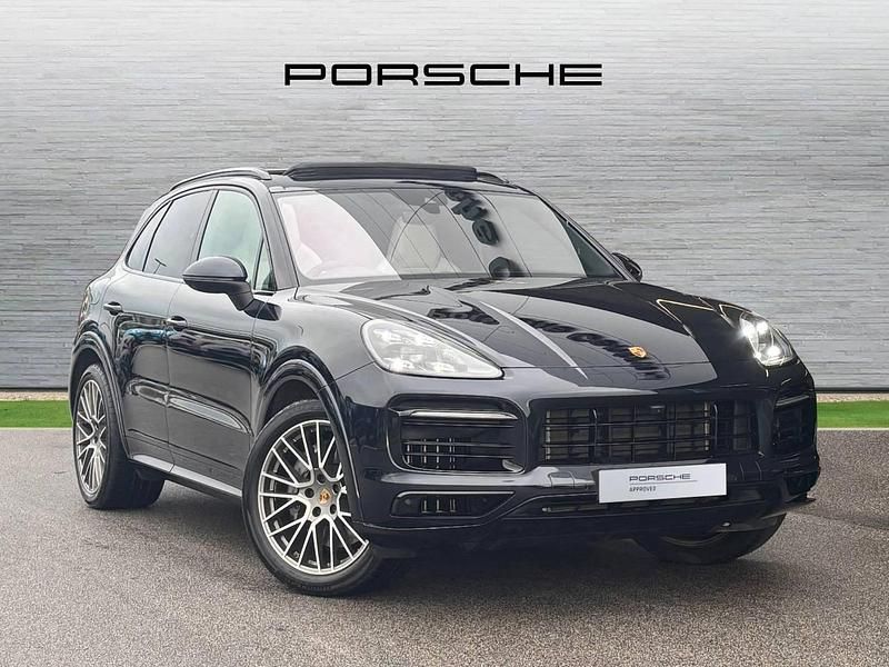 Used Porsche Cayenne S Platinum Edition 2022 Moonlight blue metallic SUV