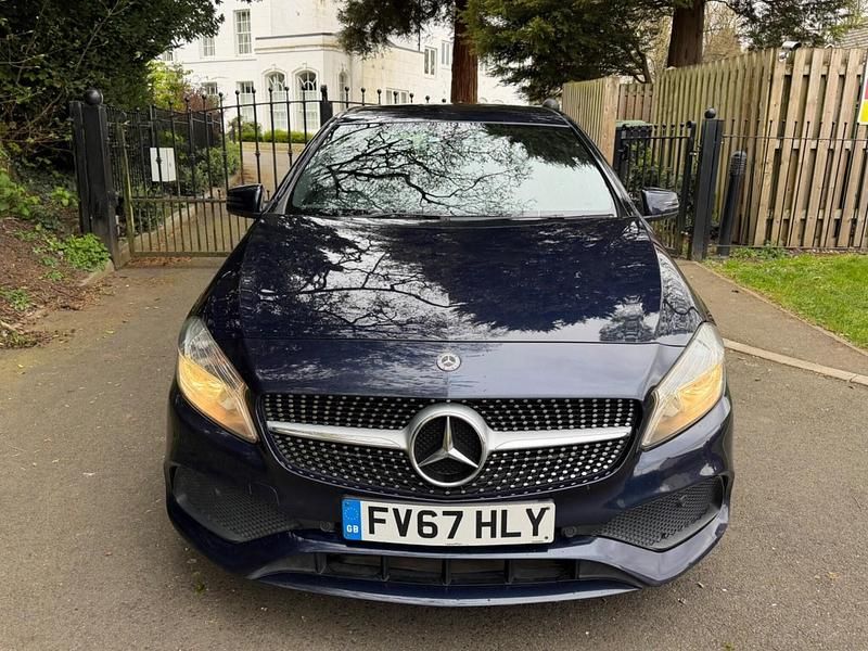 Used Mercedes A200 AMG line 2017 Blue Hatchback