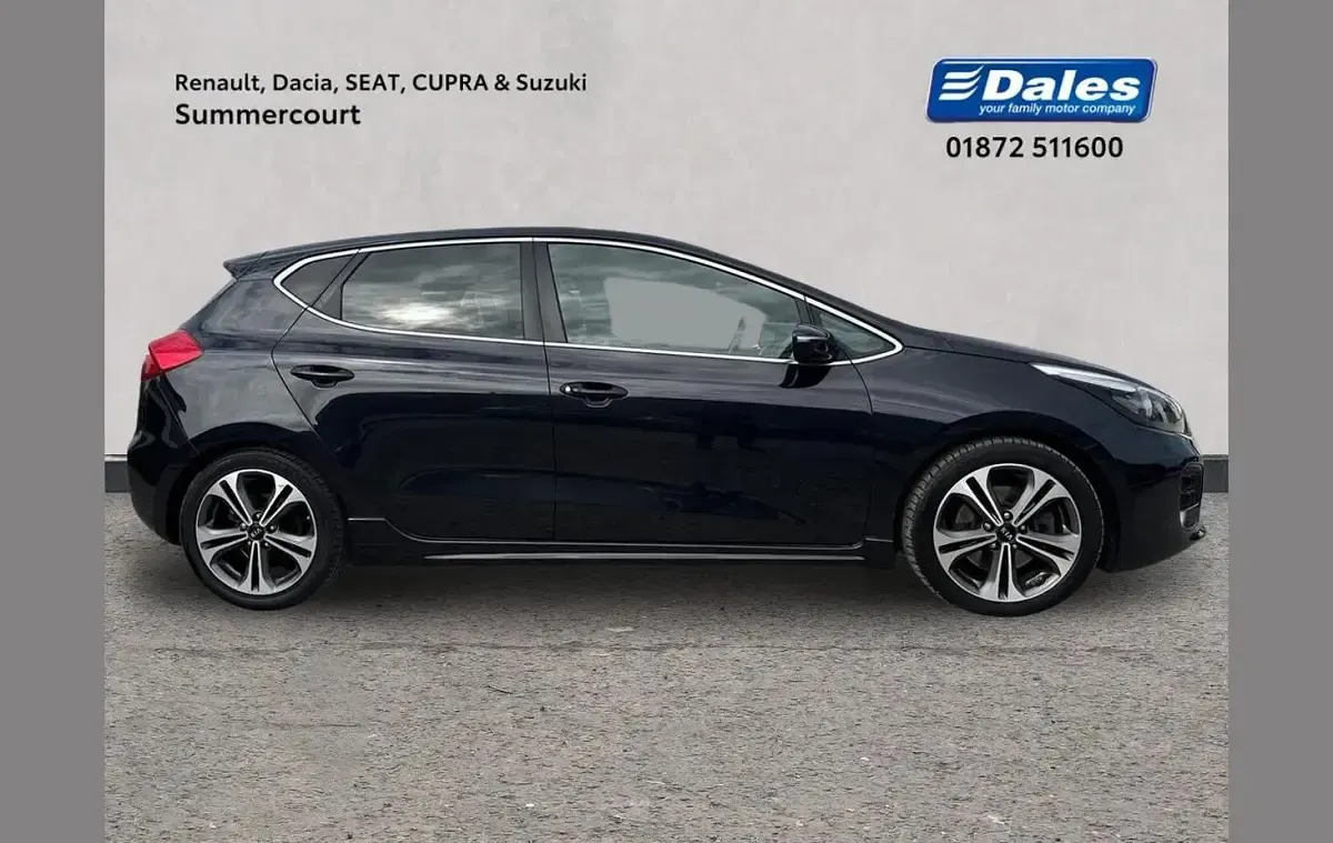 Used Kia Ceed GT-Line 136 HP (100 kW) 2018 Black Hatchback