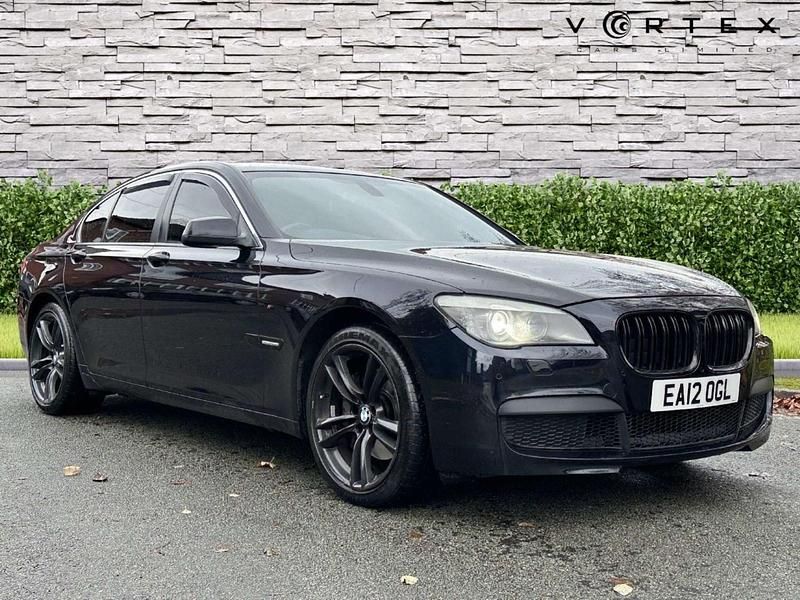 Black Used 2012 BMW 730 Luxury Line Sedan | £7,333 (Fair price) - Image 1/3