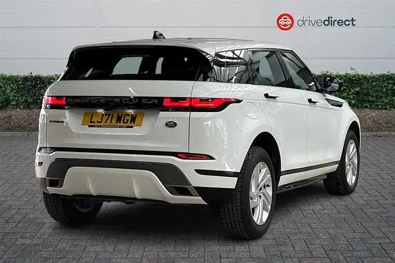 Used Land Rover Range Rover evoque R-Dynamic 204 HP (150 kW) 2021 White SUV