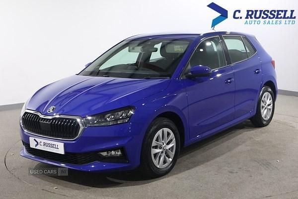 Used Skoda Fabia Comfort 2023 Blue Hatchback