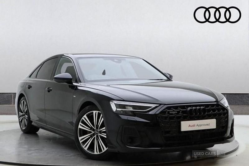 New Audi A8 Black Edition 2025 Black Sedan