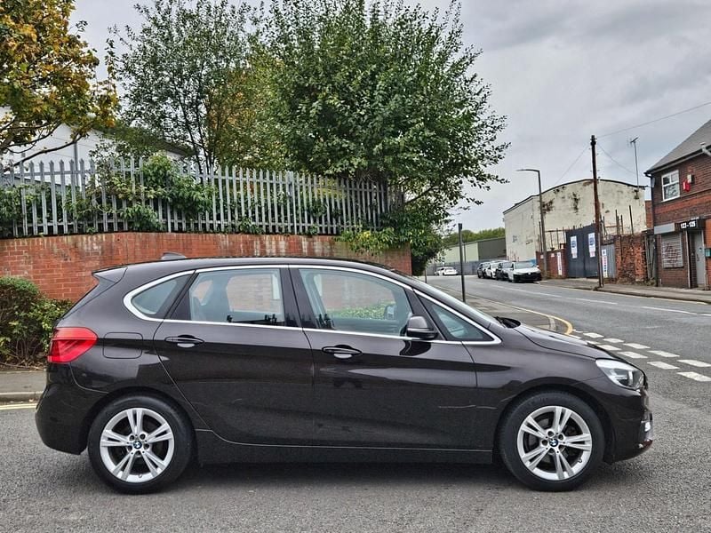 Used BMW 220 Luxury Line 2015 Brown Hatchback