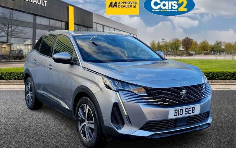 Grey Used 2021 Peugeot 3008 Allure Premium Estate | £16,890 (Fair price) - Image 1/4