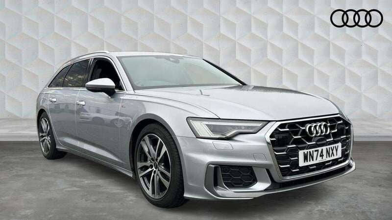 Silver Used 2024 Audi A6 S-Line Estate | £37,500 (Fair price) - Image 1/4