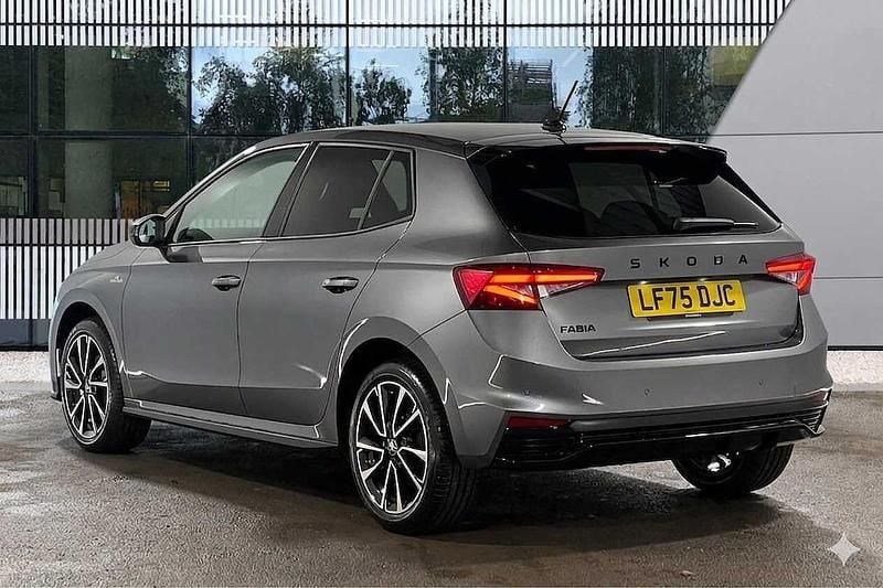 New Skoda Fabia Monte Carlo 85 HP (62 kW) 2025 Graphite grey metallic Hatchback