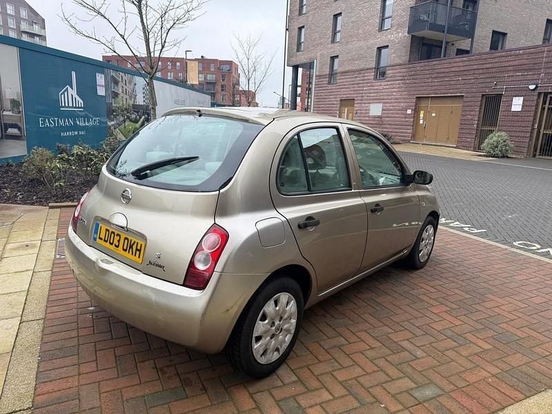 Used Nissan Micra S 79 HP (58 kW) 2003 Gold Hatchback