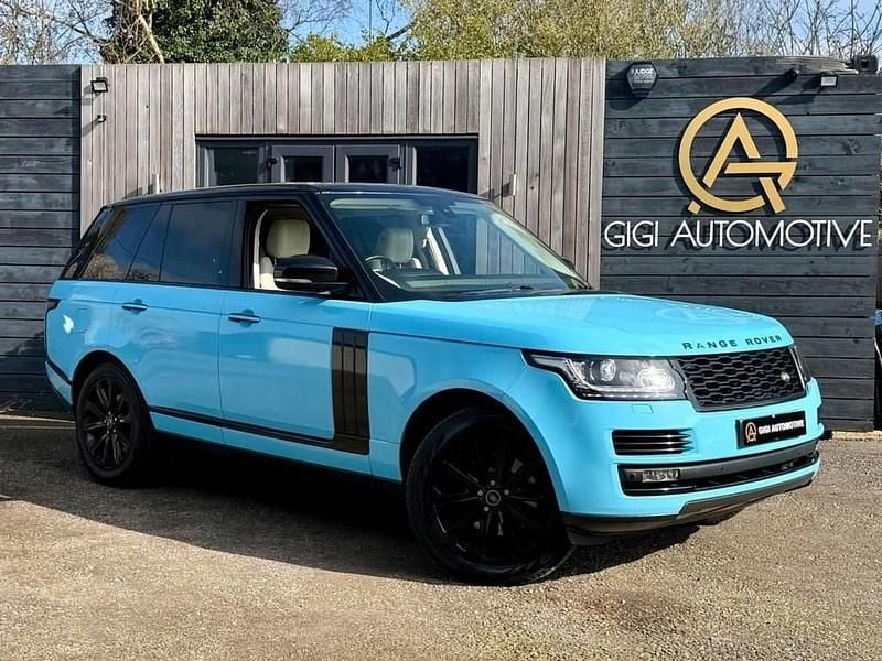 Used Land Rover Range Rover S 258 HP (189 kW) 2014 Blue SUV