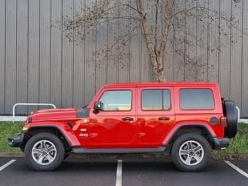 Used Jeep Wrangler Overland 268 HP (197 kW) 2019 Red SUV