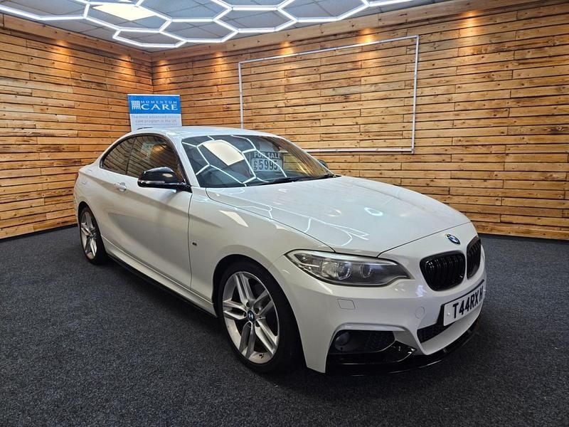 Used BMW 220 M Sport 2014 White Coupe