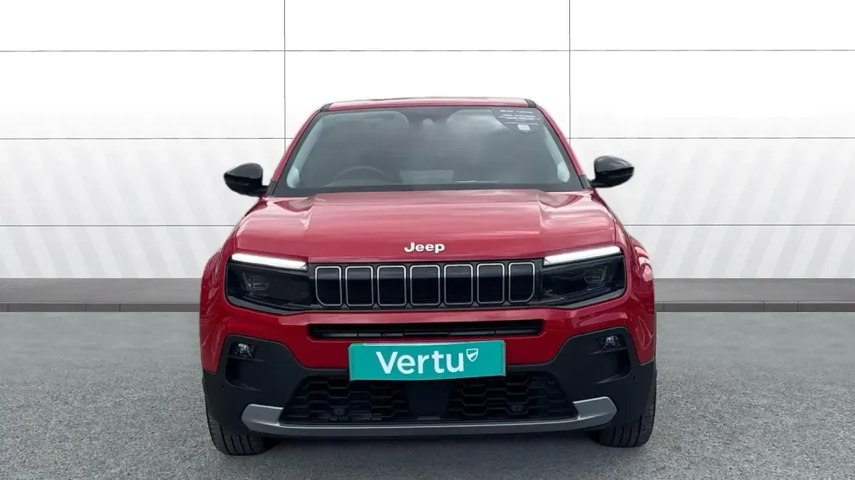 Used Jeep Avenger EV Summit 114 kW (156 HP) 2024 Red SUV