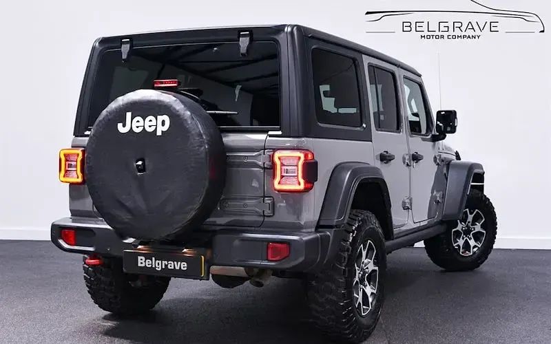 Used Jeep Wrangler Rubicon 272 HP (200 kW) 2022 Grey SUV