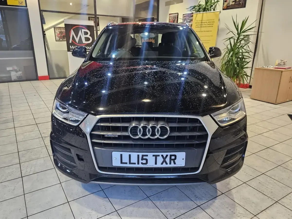 Używany Audi Q3 Comfort 184 KM (135 kW) 2015 Czarny SUV