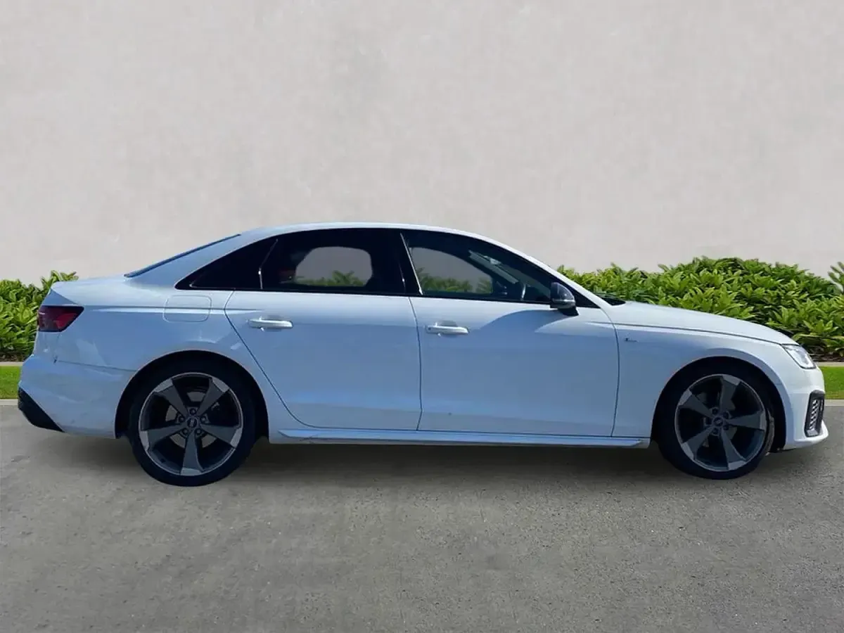 Used Audi A4 Black Edition 2021 White Sedan