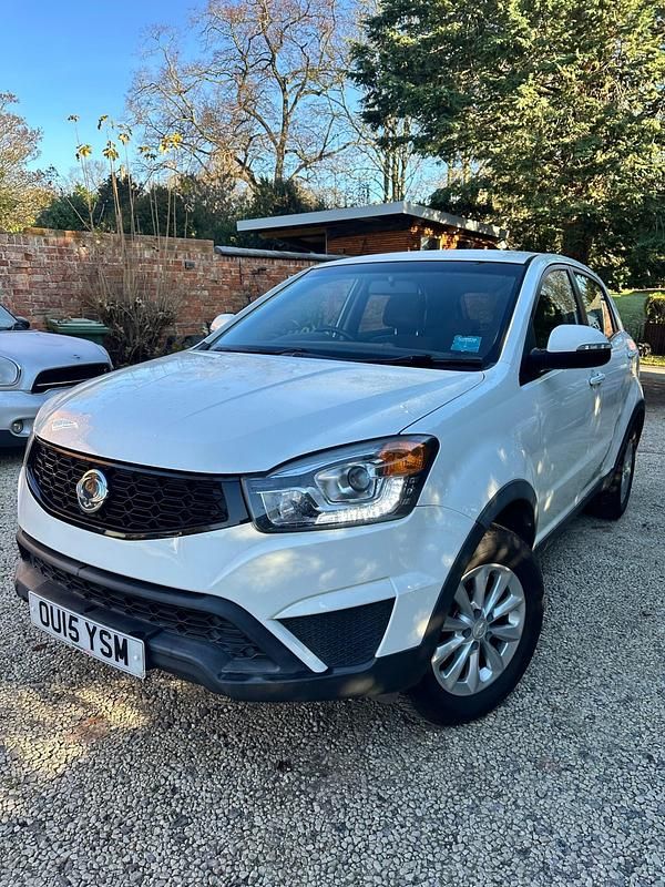 Used Ssangyong (KGM) Korando 2015 White Estate